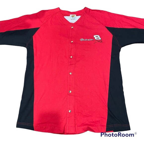 Winners Circle Other - Mens Dale Earnhardt Jr Jersey #8 Budweiser Size M Red/Black New